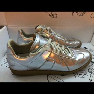 Maison Margiela silver GAT sneakers